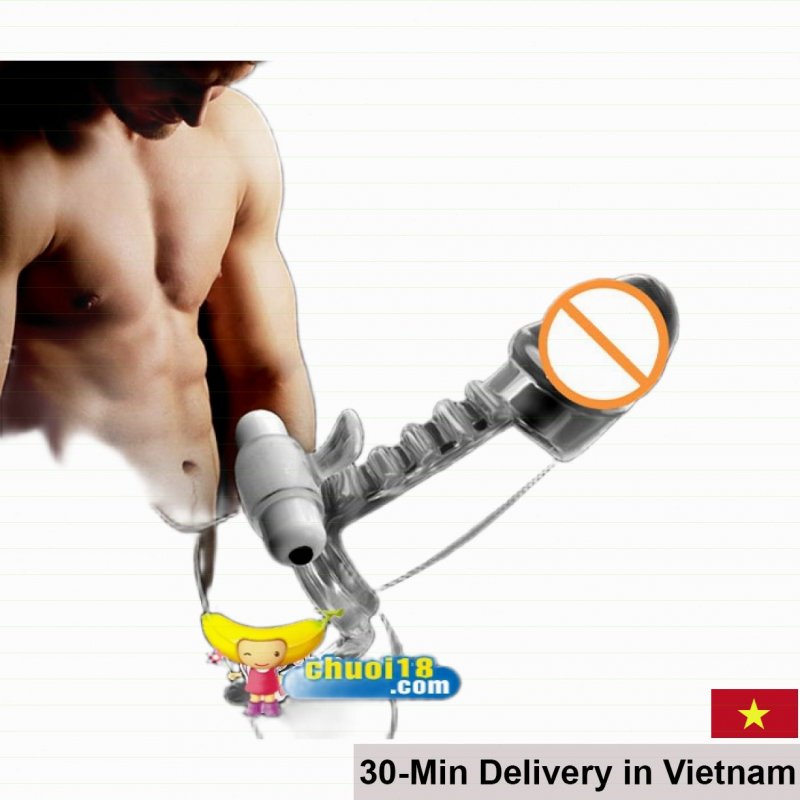 Unique Fishbone Vibrating Condom for Prolonged Male Stamina 