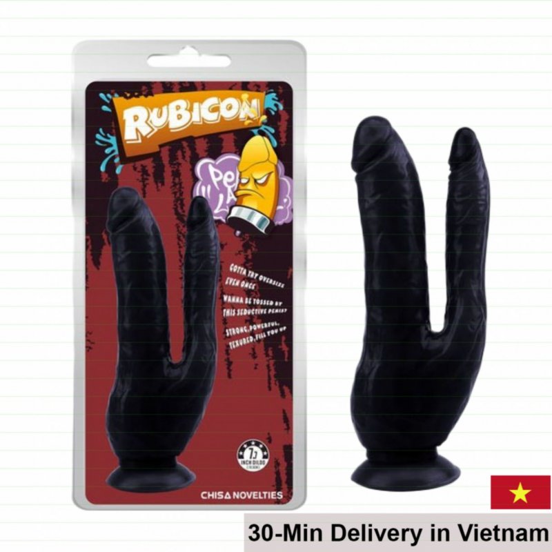 Double-Branch Suction Silicone Vibrator Female Couples' Intimate Toy 