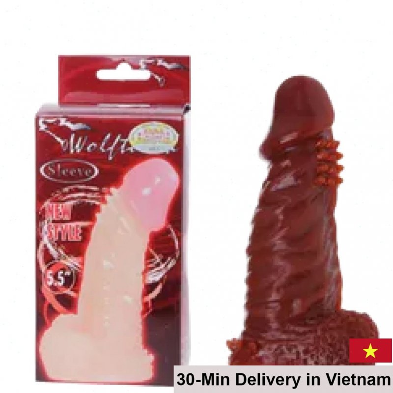 Size Enhancing Condom Perfect Fit Soft Silicone 