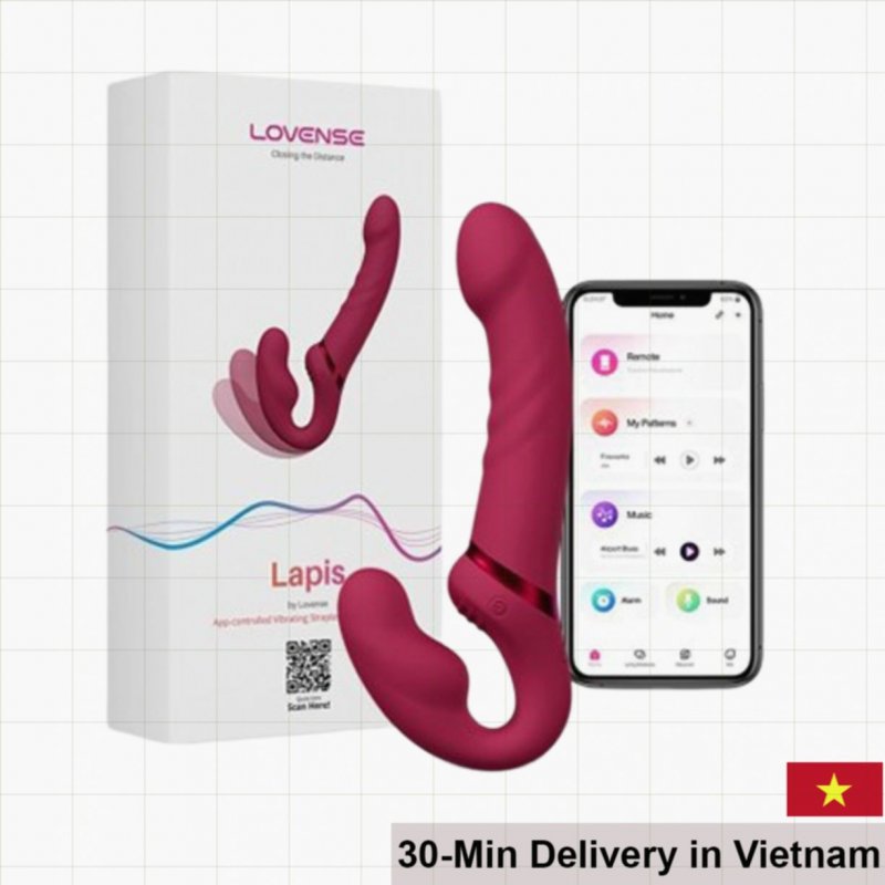 Lovense Lapis Dual Motor Powerful Silicone Vibrator 