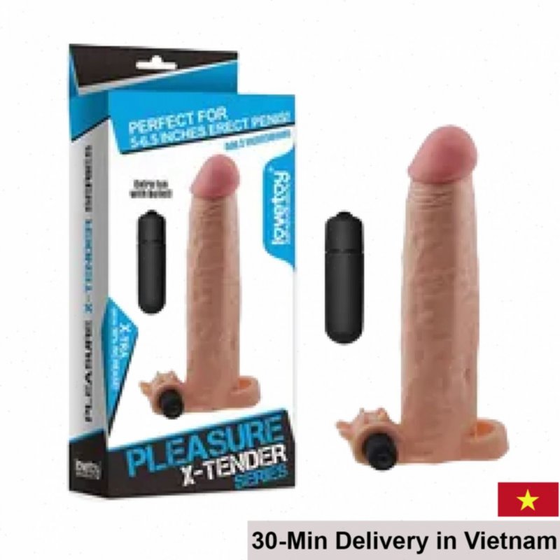 Lovetoy X-Tender Soft Silicone Ring with Vibration 