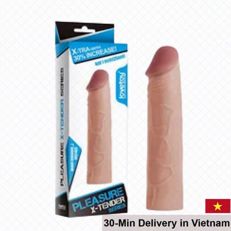 Lovetoy Nature Extender Vibrating Condom Soft & Stimulating 