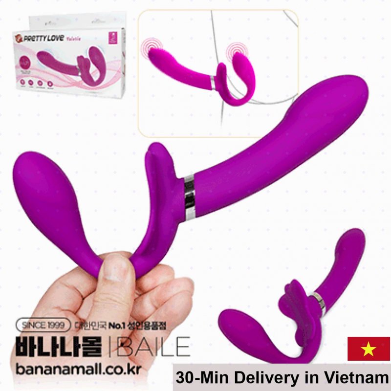 PrettyLove Valeri Dual-Head Vibrating Silicone Massager 