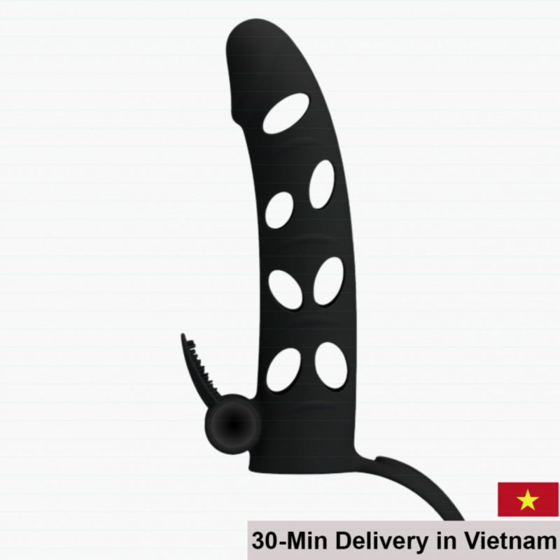 Pretty Love 6 Inch Extension Condom Enhance Sensation 