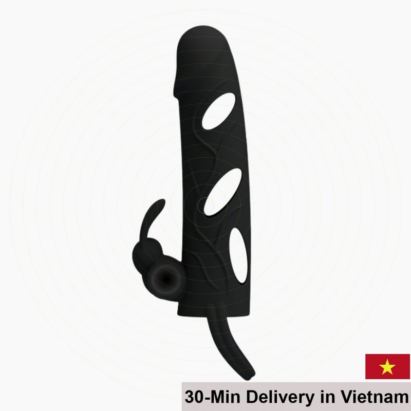 Pretty Love 5.5 Inch Textured Size Enhancing Condom 