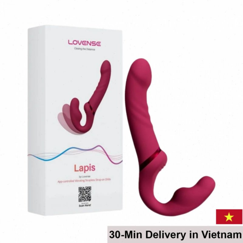 Lovense Lapis Double-Ended Les Sex Toy Unlimited Vibes 