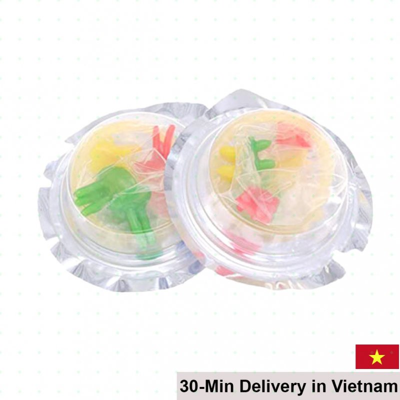 Chom Chom thorny condom New Gold soft safe 