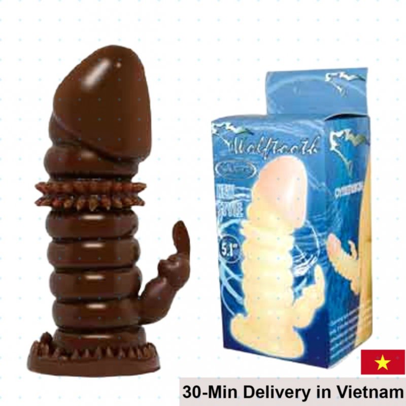 Soft Silicone Penis Sleeve with Rings for Size & Pleasure 