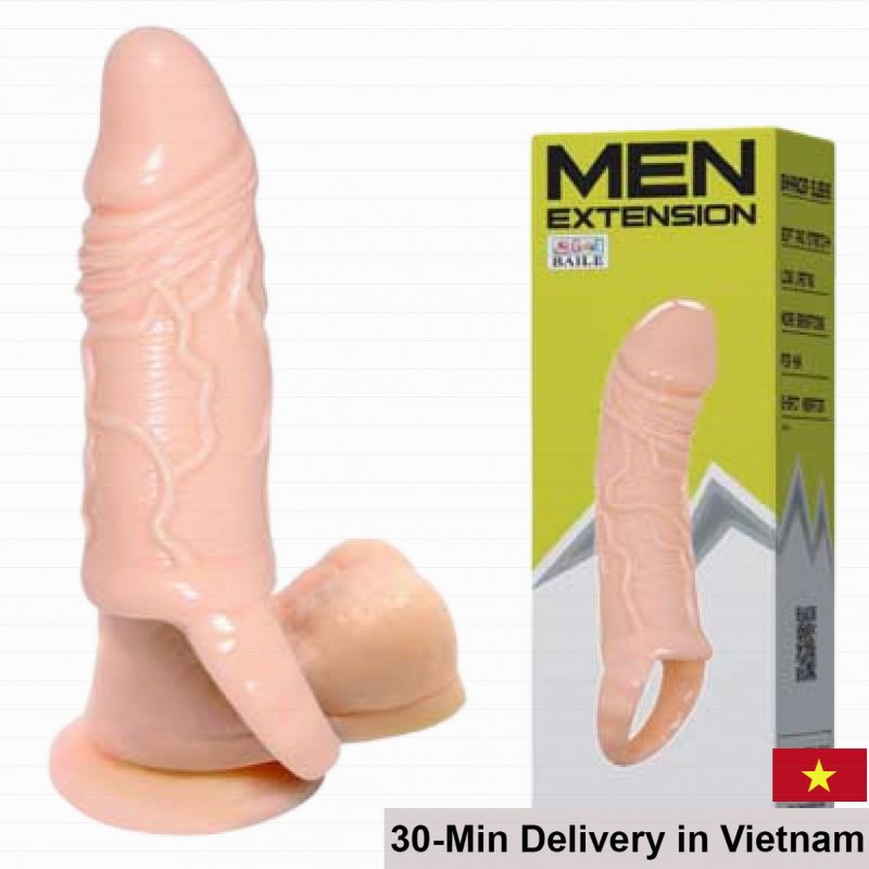 BD11 Strap-On Condom Male Enhancer Prolong Performance 
