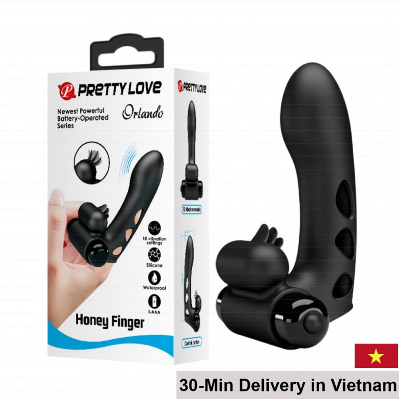 Pretty Love Orlando Finger Vibrator 10 Modes 
