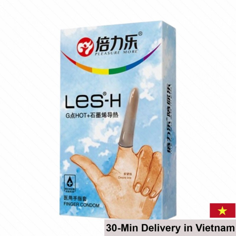 Beilile Les-H Warm Finger Condom Hygienic Safe Anal Play 