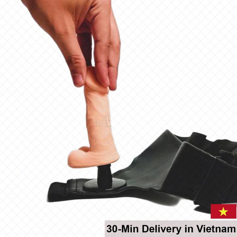 Soft Small Strap-On Dildo Combo for Lesbians Silicone Comfort 