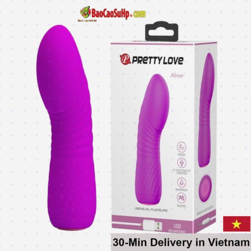 Prettylove Lina 12-Speed Soft Finger Vibrator Strong G-Spot Stimulator 