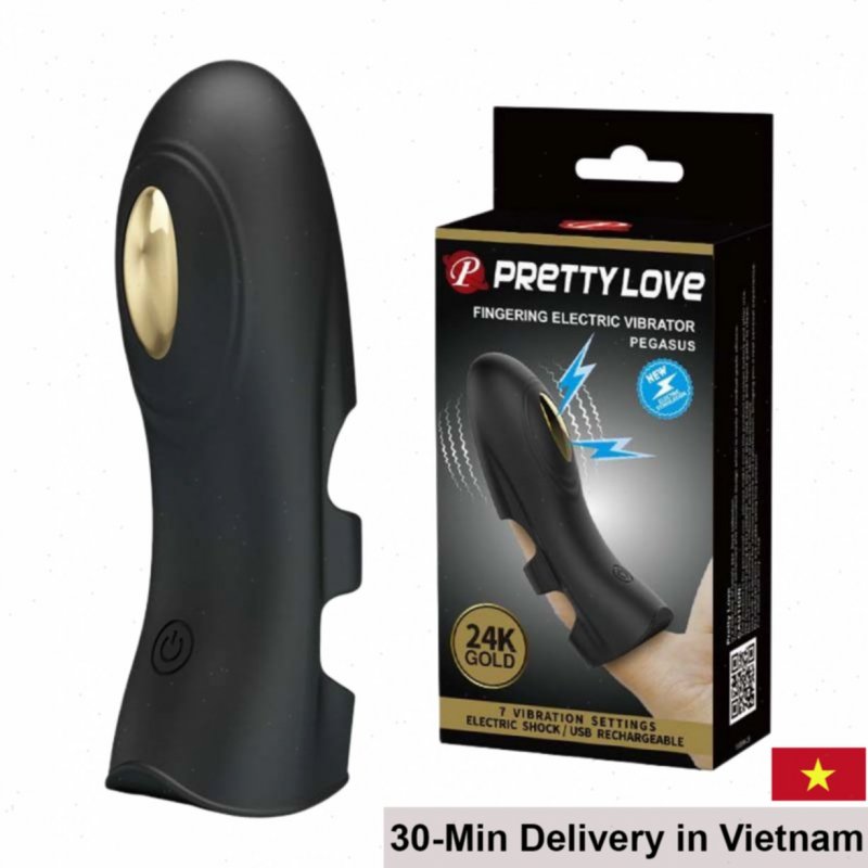 Baile Gold 18k Electric Pegasus Premium Finger Vibrator 