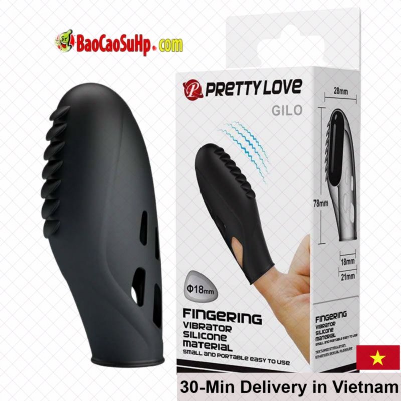 Prettylove Gilo Small Powerful Finger Vibrator Massage 