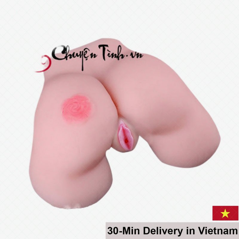 SiliconeRealisticButtAnalMasturbator20x26x10cm 