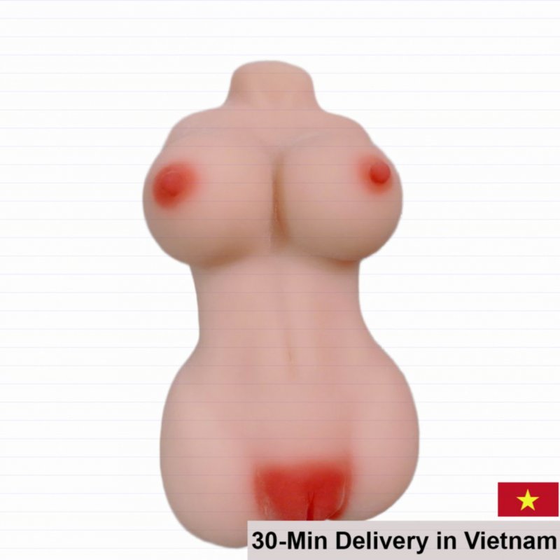 Affordable Silicon Half Body Sex Doll 3.5kg Realistic 
