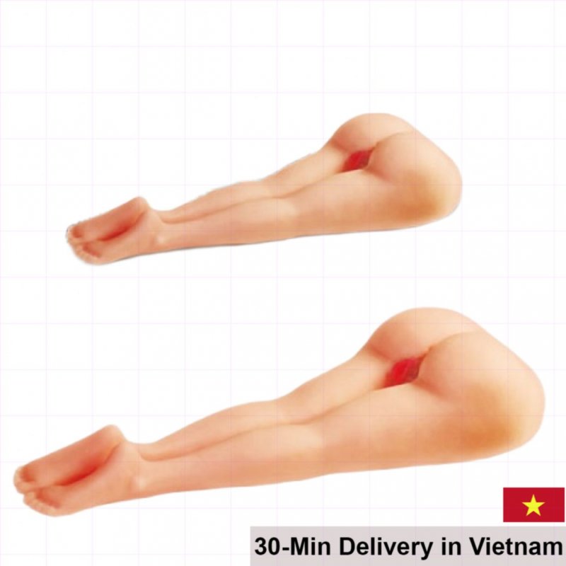 Passion Lady Realistic Half-Body Silicone Vibrating Doll 80cm 