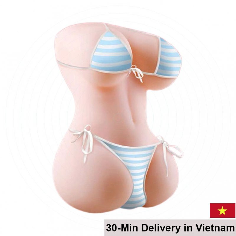 Jiuai Mini Handheld Half-Body Doll with Large Breasts 