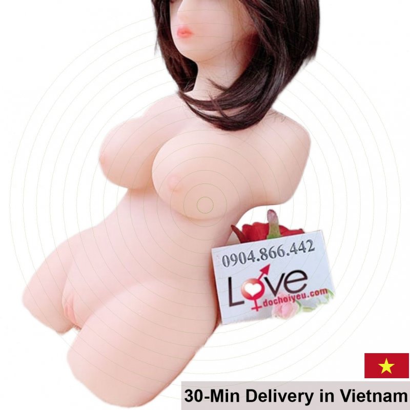 Sexy Mini Half Body Silicone Doll Realistic 