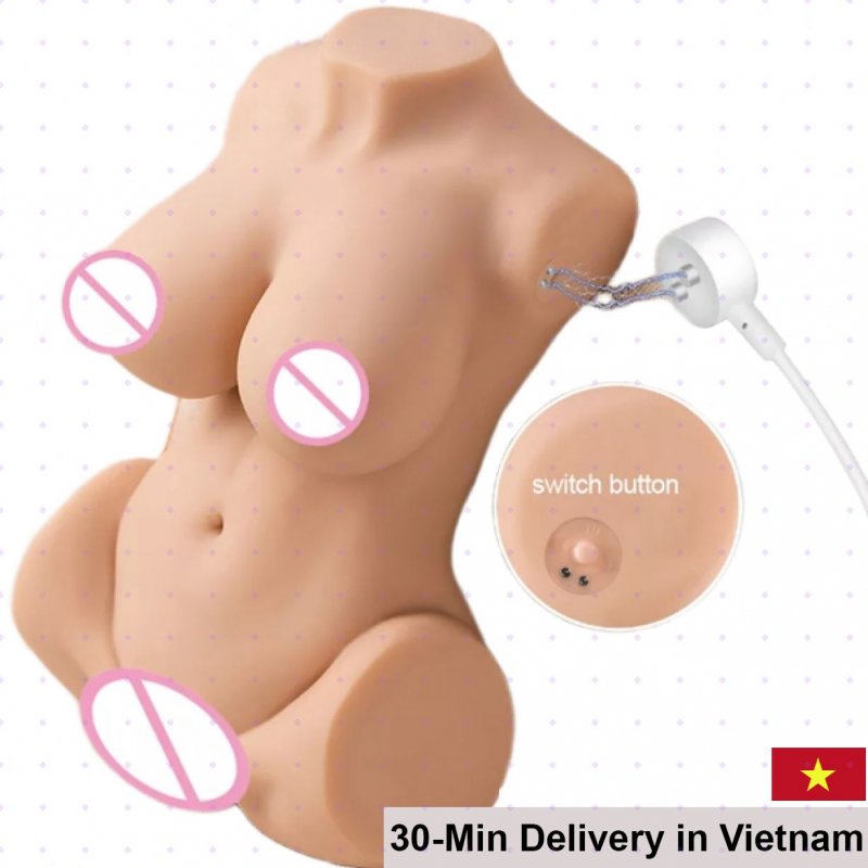 3D Bumper Half Body Doll Remote Controlled Thrusting 