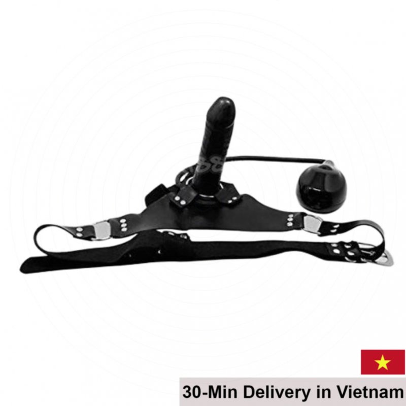 Baile Automatic Inflate Strap-On Silicone For Male Support 