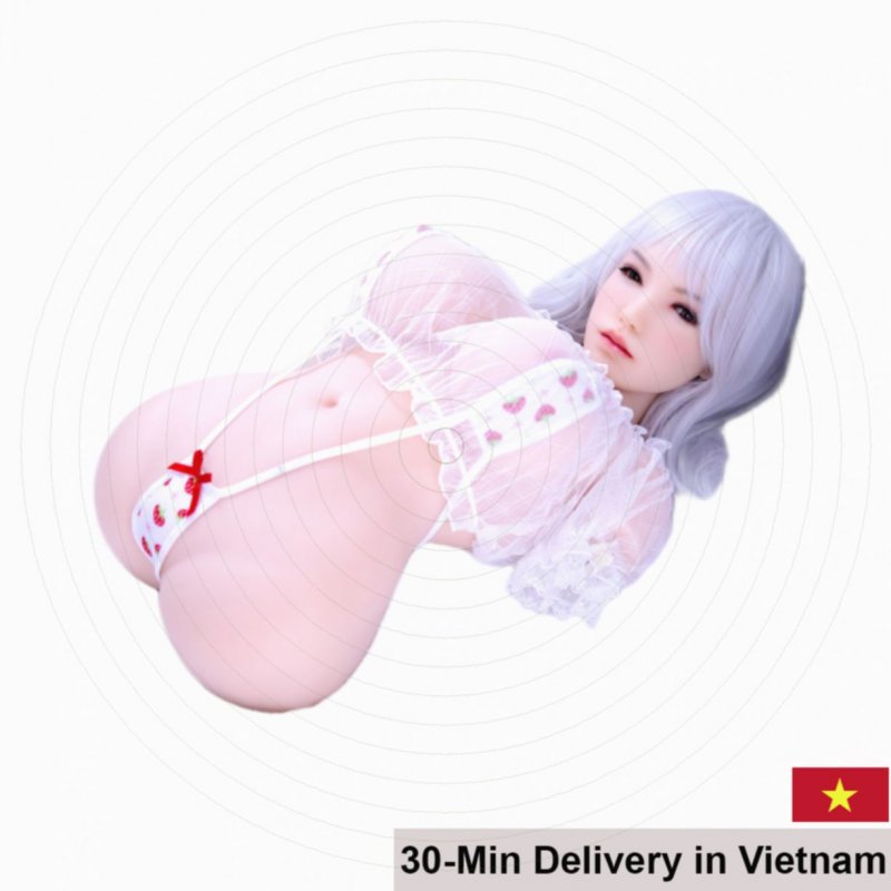 Sino Japan 70cm Half Body Love Doll Platinum Silicone Real Skin 