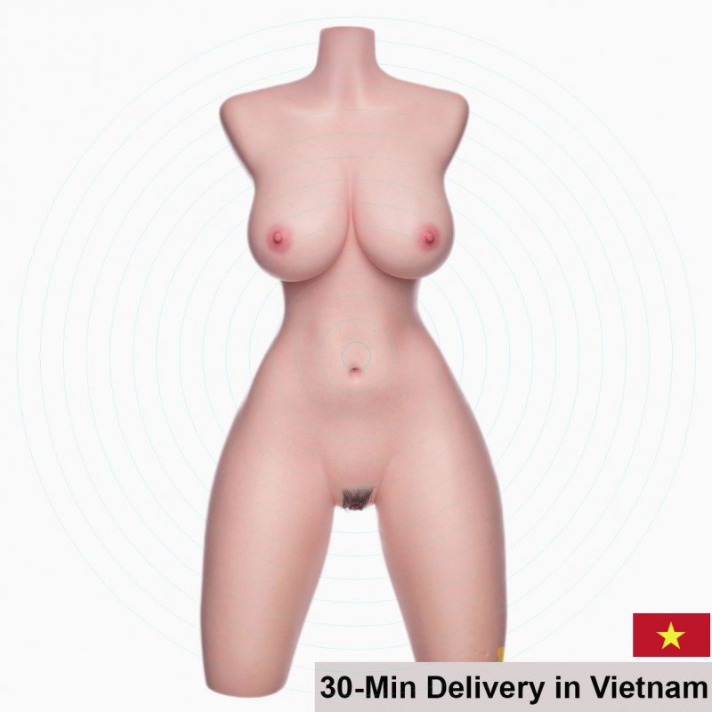 Irontech Monica 95cm Premium Half Body Silicone Sex Doll Real Touch 