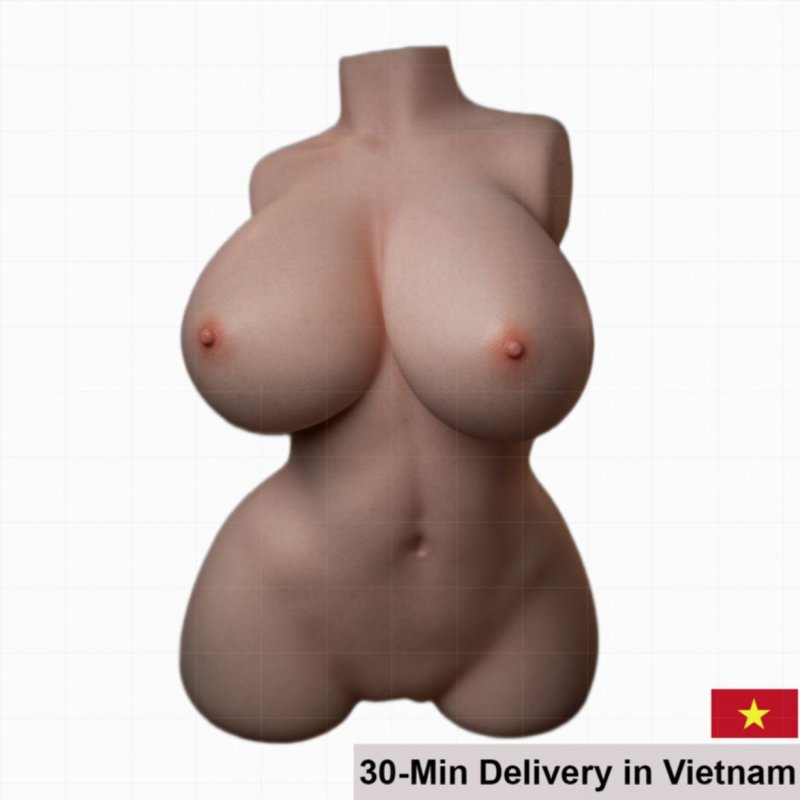 Sophie Irontech 83kg Half-Body Realistic Platinum Silicone Doll 