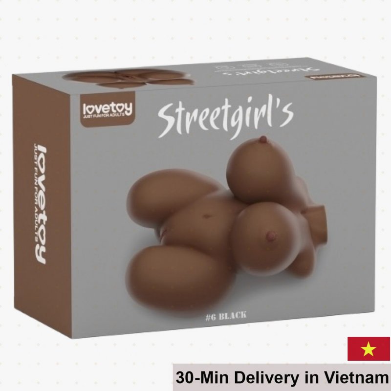 Lovetoy Streetgirl 32cm Curvy Brown Half Body Doll 