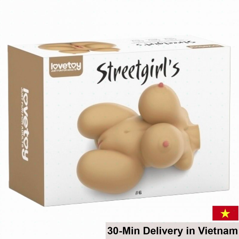 Lovetoy Streetgirl 32cm Plump Half-Body Silicone Doll 