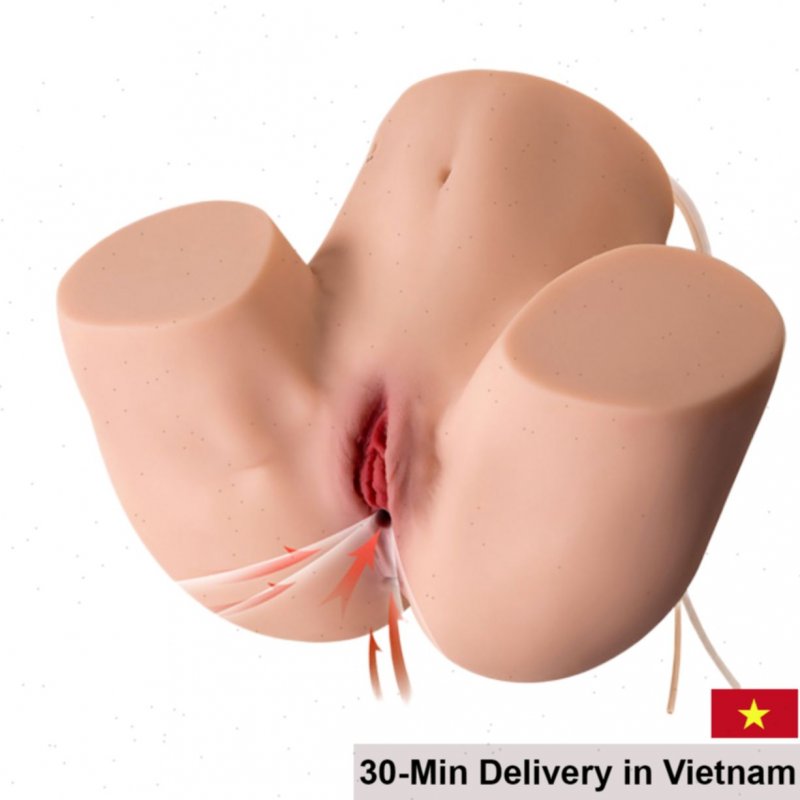 Xise Realistic Sexy Silicone Buttocks Model SQ-MAS50055V 10 inch 