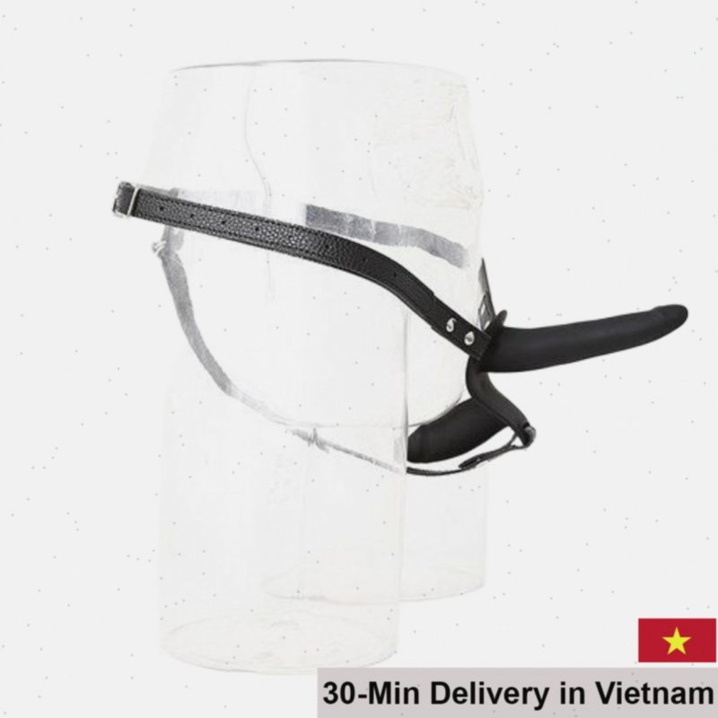 Double-Ended Silicone Strap-On Penis for Lesbians 