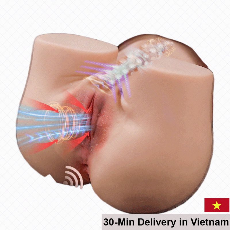 Xise SQ-MAS50083 Vibrating Squeezing Sex Doll Torso 