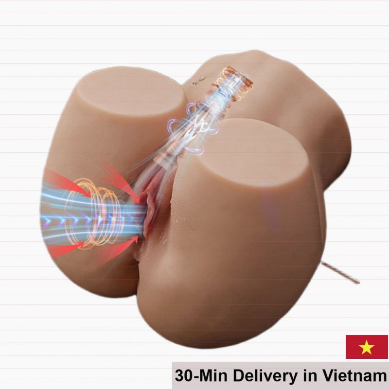 Xise Half Body Love Doll with Vibration and Contraction 