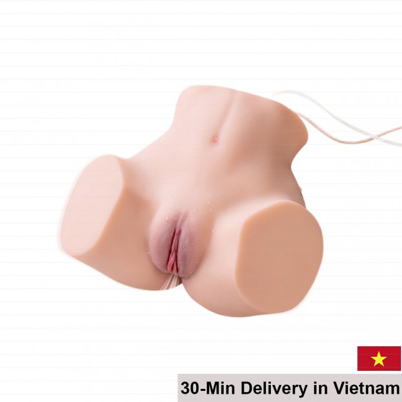 Xise SQ-MAS50108 Realistic Half-Body Sex Doll Squeezing Vagina 