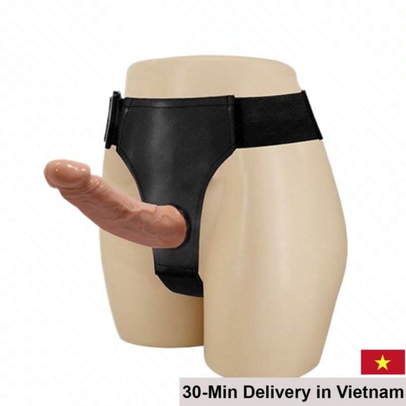 Baile Double Dildo Strap-On Les Sex Toy Enhanced Pleasure Adjustable 