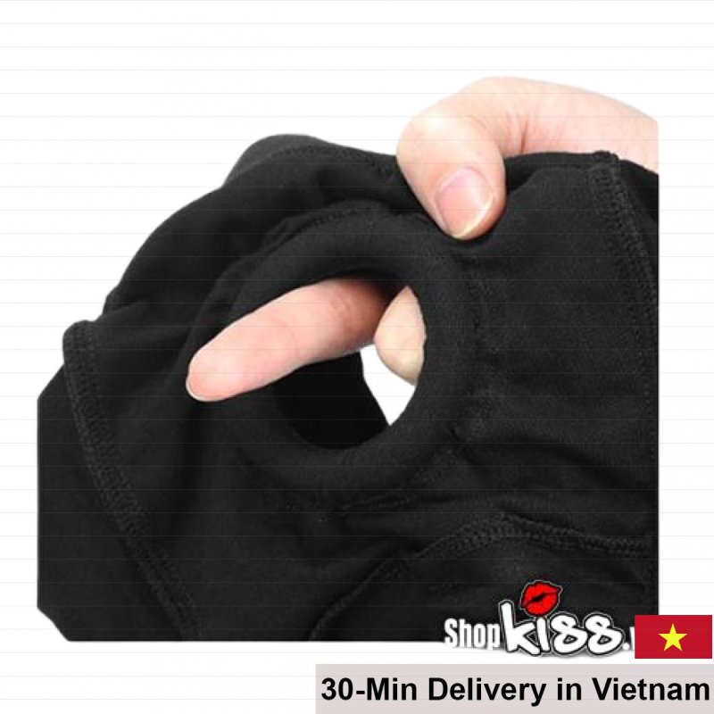 Convenient Strap-On Panties Cotton Adjustable Pleasure Toy 