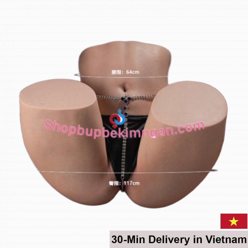 Premium 17kg Solid Buttock Doll 39cm Height Realistic 