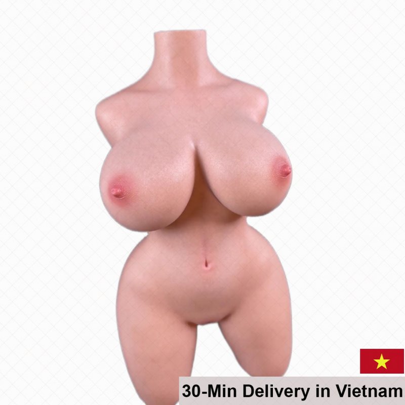 Japan JP08 Silicone Half Body Sex Doll Realistic Curves 