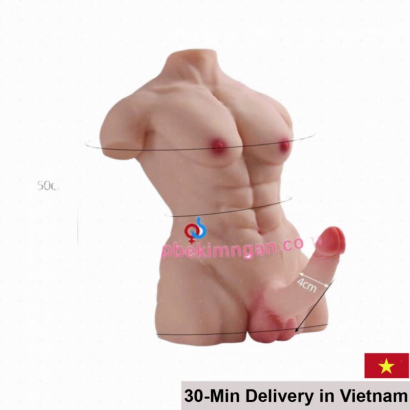 Z106 50cm half body love doll realistic silicone pleasure 