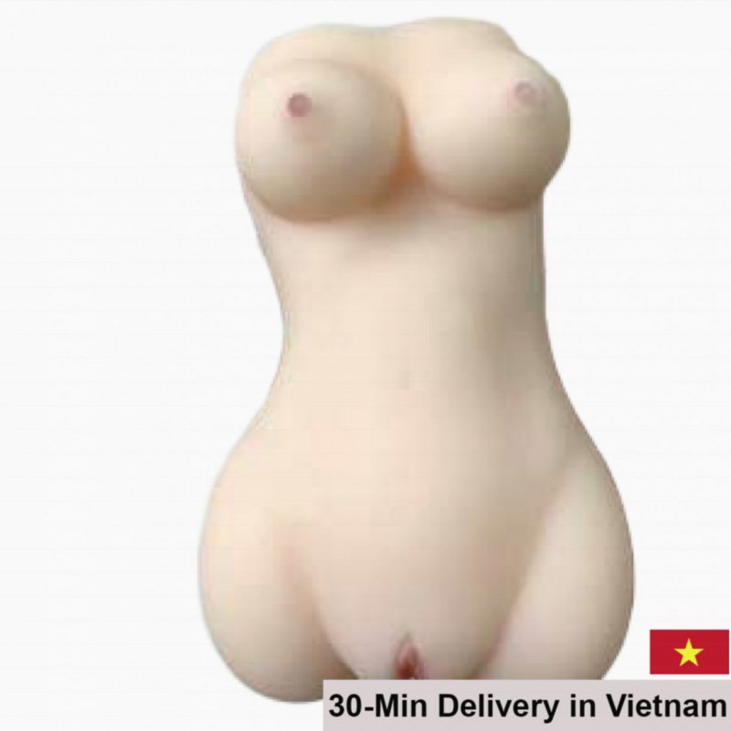 AD14C Mini Male Half Body Sex Doll Affordable 