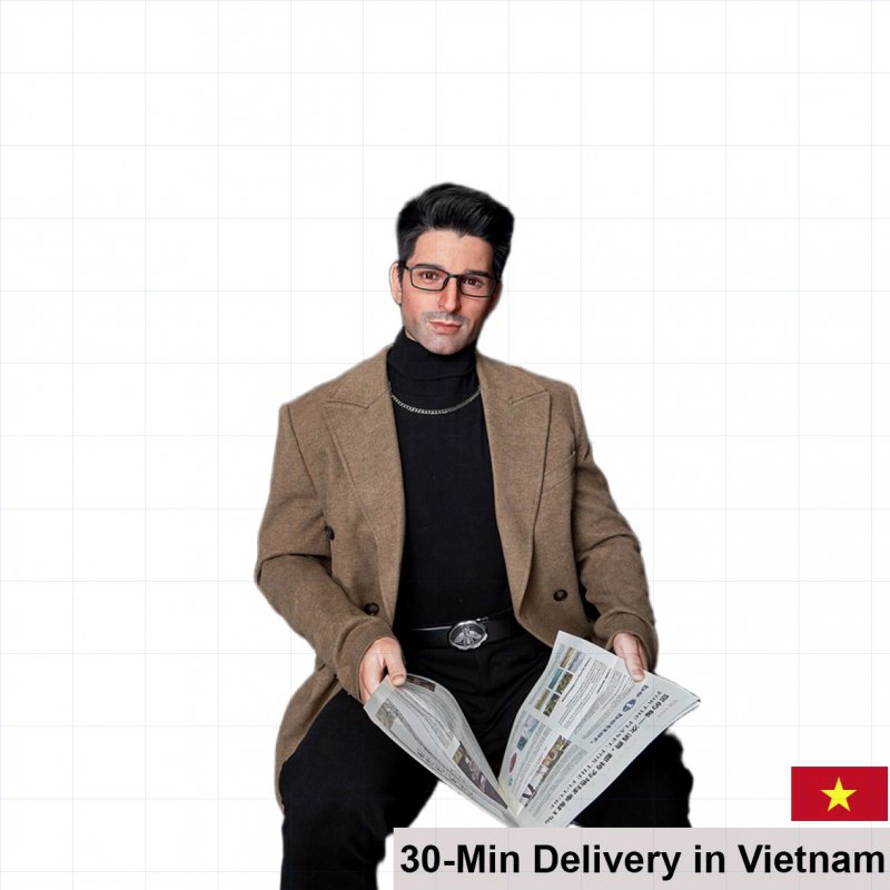 Irontech George 176cm Male Realistic Sex Doll Premium 