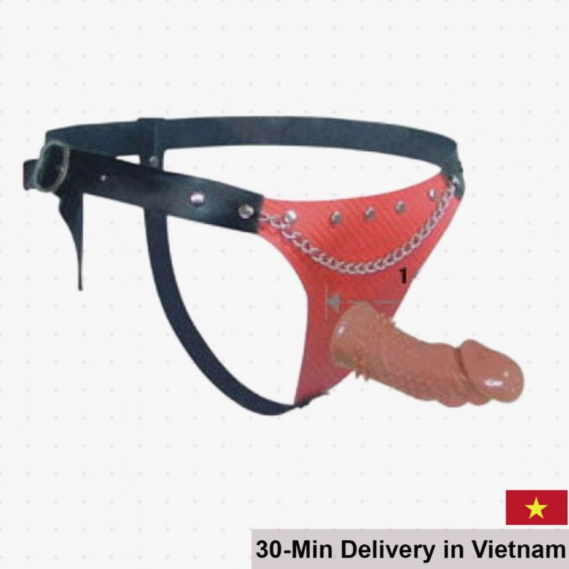 Sextoy Les Strap-On Dildo with Texture 