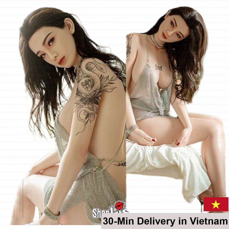 Hot Girl Tattoo Japanese Premium Sex Doll Sensual Fantasy 