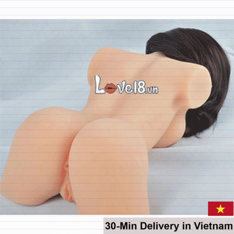 Sexflesh Lite Realistic Half-Body Japanese Silicone Doll 62cm 