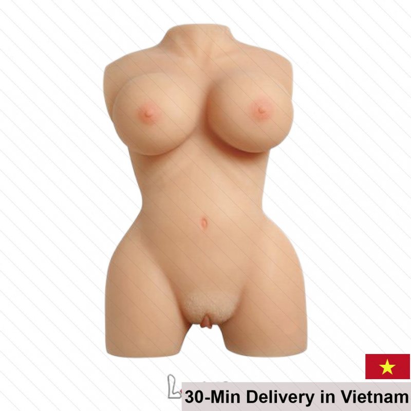 Japanese Half-Body Sex Doll Curvy Busty Tight Hips 