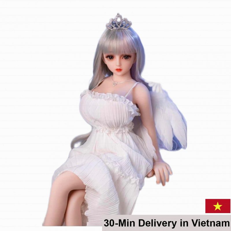 Princess Silicone Vibe Doll 110cm with Touch & Vibration 