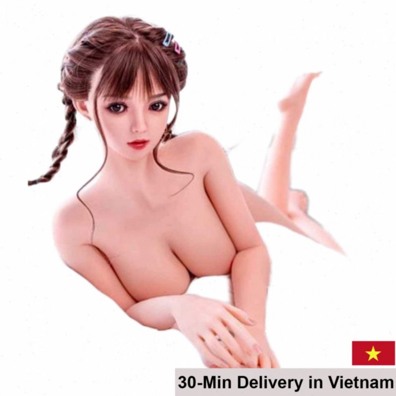 Realistic Vibrating Moaning TPU Silicone Sex Doll 158cm 