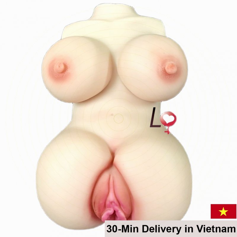 Compact Half Body Silicone Sex Doll Soft 